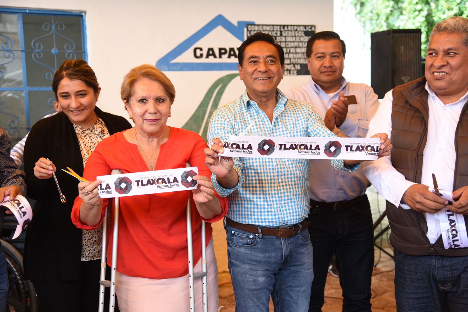 Inauguran obra de agua potable en la comunidad de Tepehitec, Tlaxcala